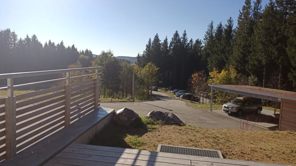 Blick von Terrasse